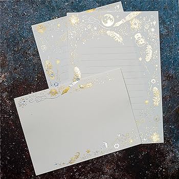 【おすそ分け】冬のお手紙セット① SILS-02：空時間「一瞬」レターセット うたたか・あお〔OZ